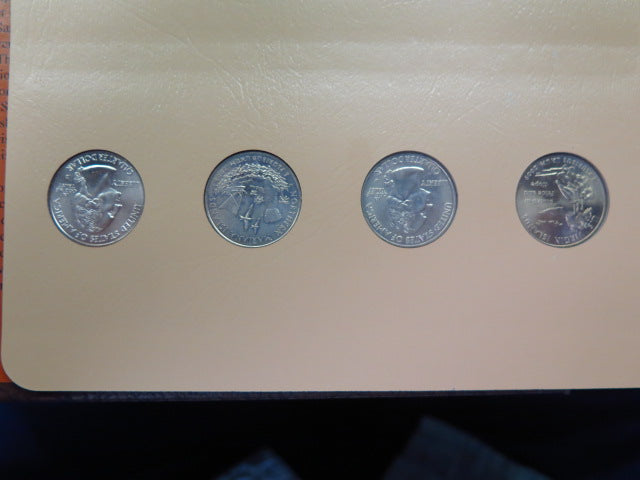 2009 DC and Territorial Quarter Dansco Set. Store # 12362
