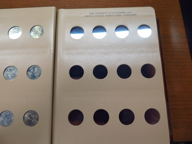 2009 DC and Territorial Quarter Dansco Set. Store # 12362