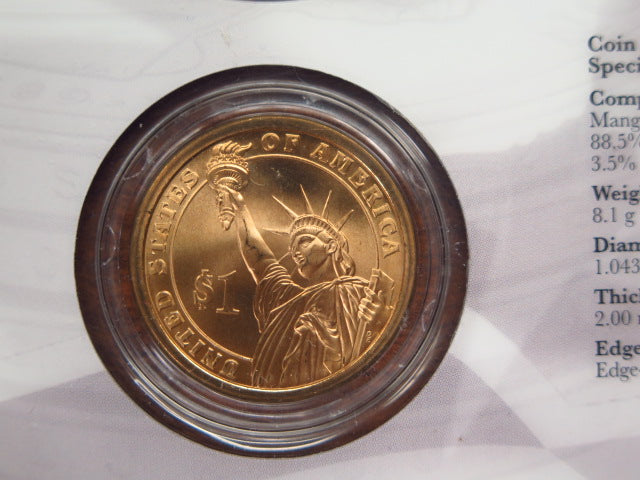 Presidential $1 Coin and First Spouse Medal Set. George Washington. Store