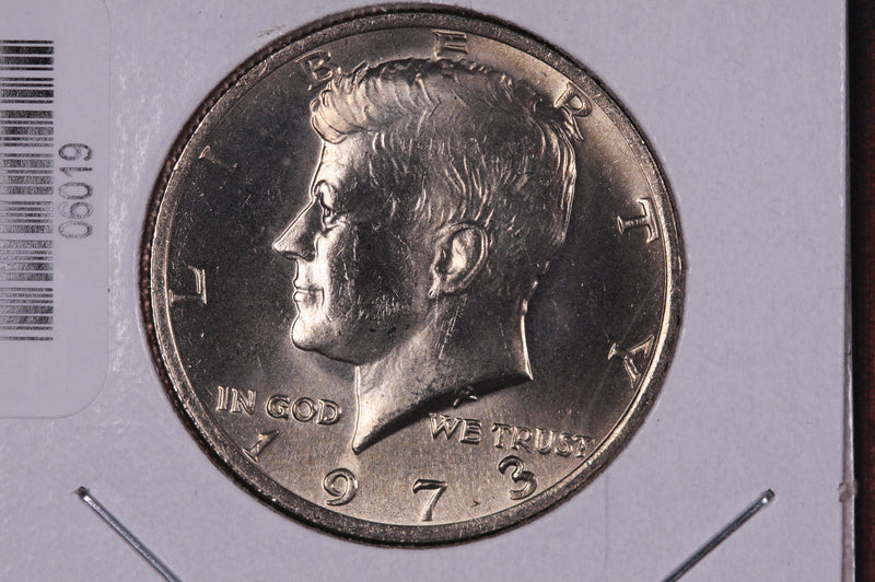 1973 Kennedy Half Dollar. Modern Half. Gem UN-Circulated. Store