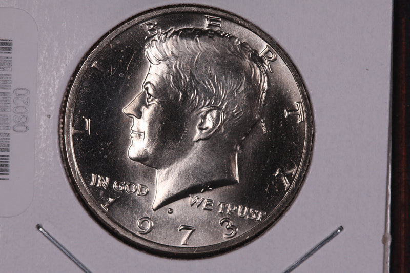 1973-D Kennedy Half Dollar. Modern Half. Gem UN-Circulated. Store