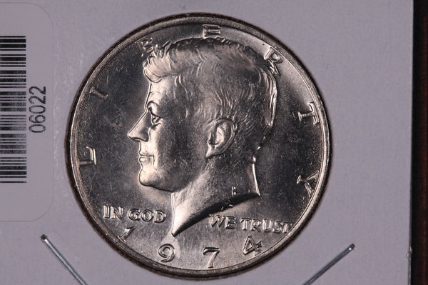 1974 Kennedy Half Dollar. Modern Half. Gem UN-Circulated. Store #06022