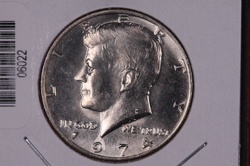 1974 Kennedy Half Dollar. Modern Half. Gem UN-Circulated. Store