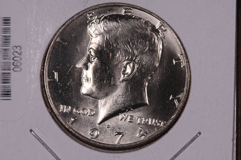 1974-D Kennedy Half Dollar. Modern Half. Gem UN-Circulated. Store