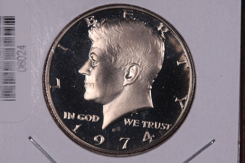 1974-S Kennedy Half Dollar. Modern Half. Gem UN-Circulated. Store