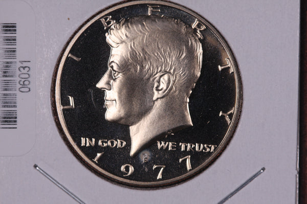 1977-S Kennedy Half Dollar. Modern Half. Gem UN-Circulated. Store #06031