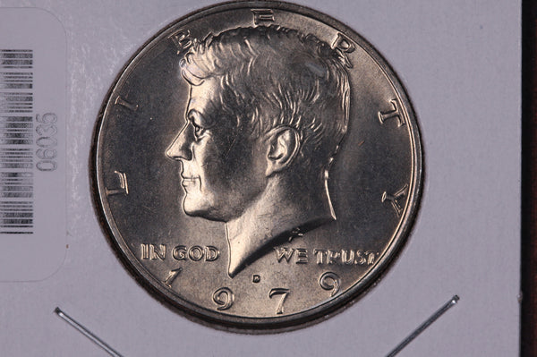 1979-D Kennedy Half Dollar. Modern Half. Gem UN-Circulated. Store #06035