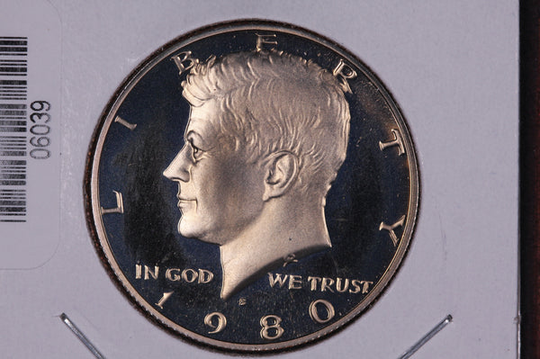 1980-S Kennedy Half Dollar. Modern Half. Gem UN-Circulated. Store #06039