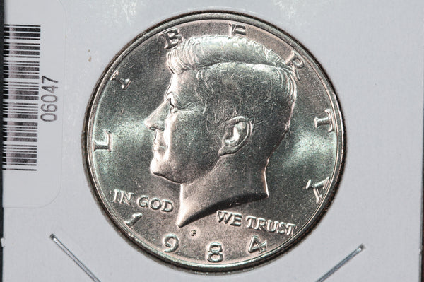 1984-P Kennedy Half Dollar. Modern Half. Gem UN-Circulated. Store #06047