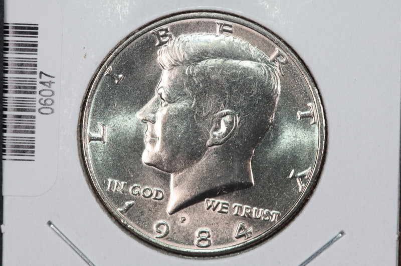 1984-P Kennedy Half Dollar. Modern Half. Gem UN-Circulated. Store
