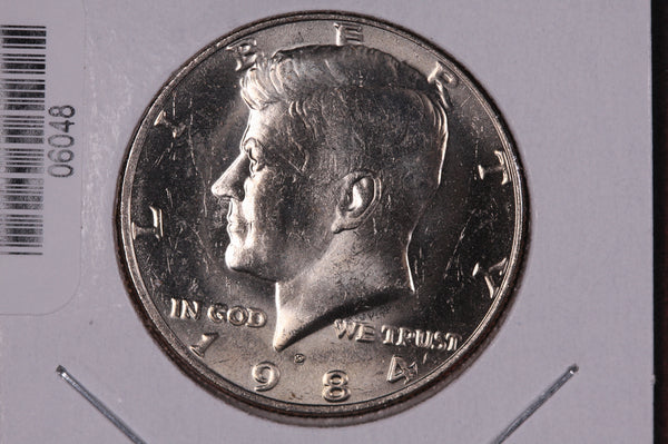 1984-D Kennedy Half Dollar. Modern Half. Gem UN-Circulated. Store #06048