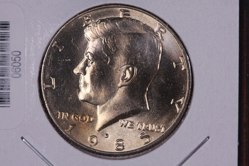 1985-D Kennedy Half Dollar. Modern Half. Gem UN-Circulated. Store