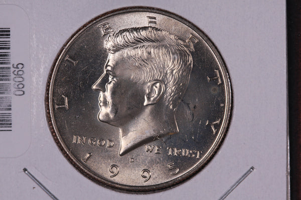 1995-D Kennedy Half Dollar. Modern Half. Gem UN-Circulated. Store #06065