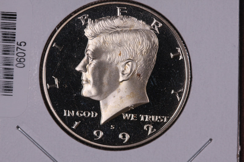1992-S Kennedy Half Dollar. Modern Half. Gem UN-Circulated. Store