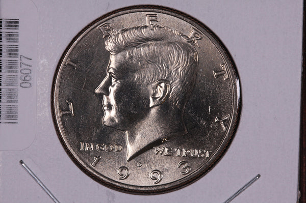 1993-D Kennedy Half Dollar. Modern Half. Gem UN-Circulated. Store #06077