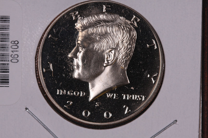 2002-S Kennedy Half Dollar. Modern Half. Gem UN-Circulated. Store