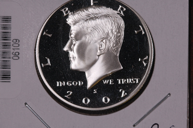 2002-S Kennedy Silver Half Dollar. Modern Half. Gem UN-Circulated. Store