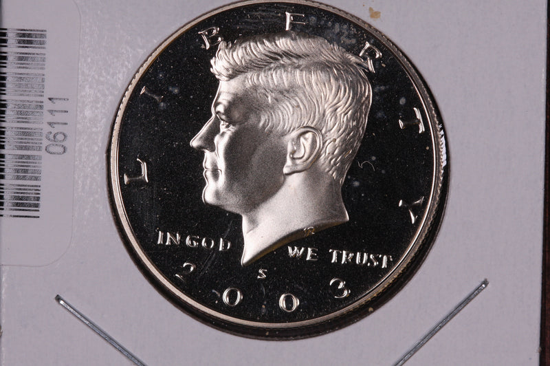 2003-S Kennedy Half Dollar. Modern Half. Gem UN-Circulated. Store