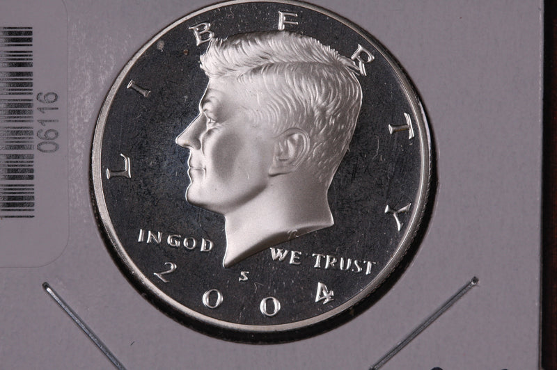 2004-S Kennedy Silver Half Dollar. Modern Half. Gem UN-Circulated. Store