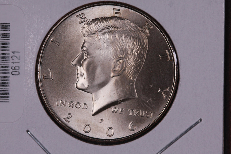 2006-P Kennedy Half Dollar. Modern Half. Gem UN-Circulated. Store