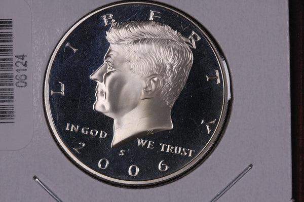 2006-S Kennedy Silver Half Dollar. Modern Half. Gem UN-Circulated. Store #06124