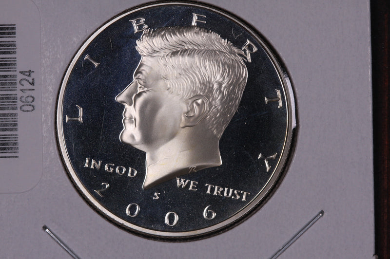 2006-S Kennedy Silver Half Dollar. Modern Half. Gem UN-Circulated. Store