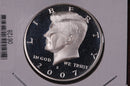2007-S Kennedy Silver Half Dollar. Modern Half. Gem UN-Circulated. Store