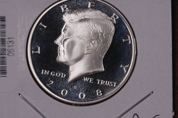 2008-S Kennedy Silver Half Dollar. Modern Half. Gem UN-Circulated. Store #06131