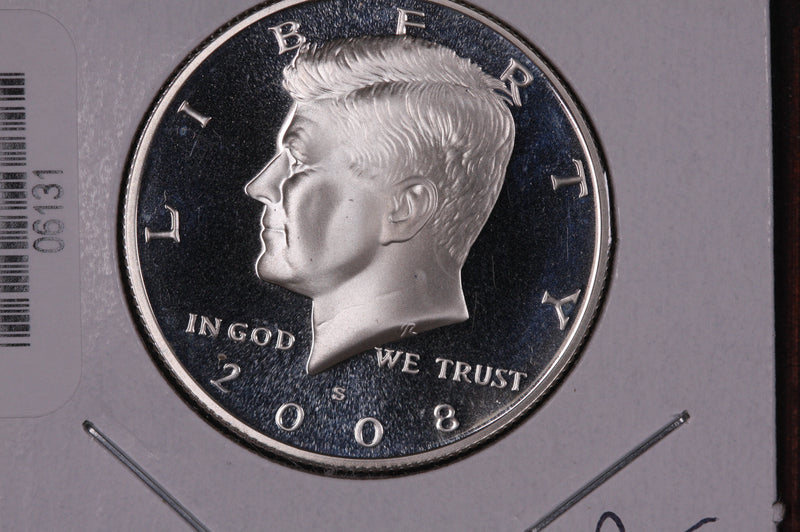 2008-S Kennedy Silver Half Dollar. Modern Half. Gem UN-Circulated. Store