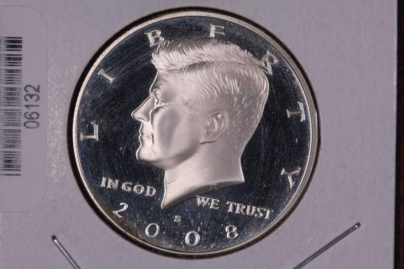 2008-S Kennedy Silver Half Dollar. Modern Half. Gem UN-Circulated. Store