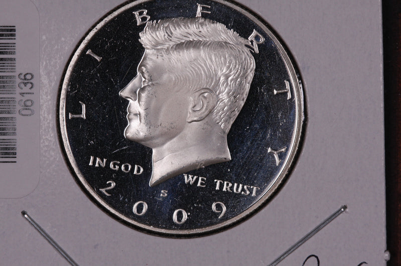 2009-S Kennedy Silver Half Dollar. Modern Half. Gem UN-Circulated. Store