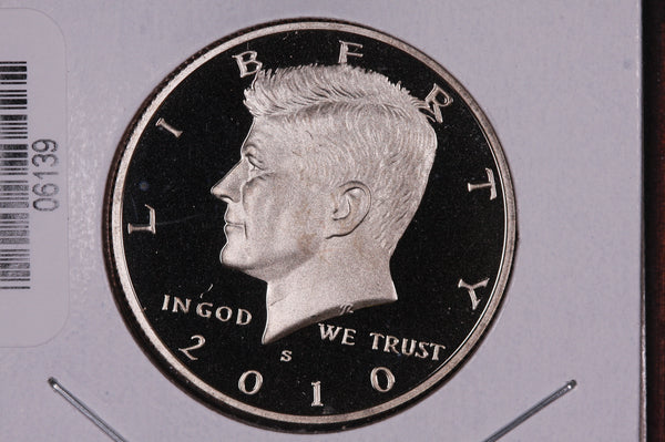 2010-S Kennedy Half Dollar. Modern Half. Gem UN-Circulated. Store #06139