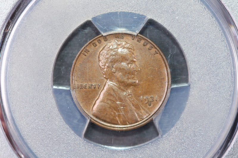 1931-S Lincoln Wheat Cent. Nice Eye Appeal. PCGS XF-45, Store