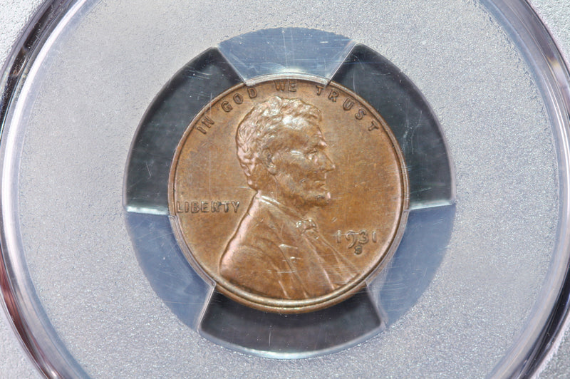 1931-S Lincoln Wheat Cent. Nice Eye Appeal. PCGS XF-45, Store
