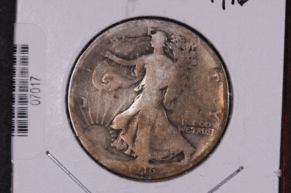1916 Walking Liberty Half Dollar, Circulated Condition. Store #07017