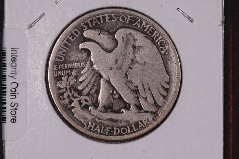 1916-D Walking Liberty Half Dollar.  Circulated Condition. Store