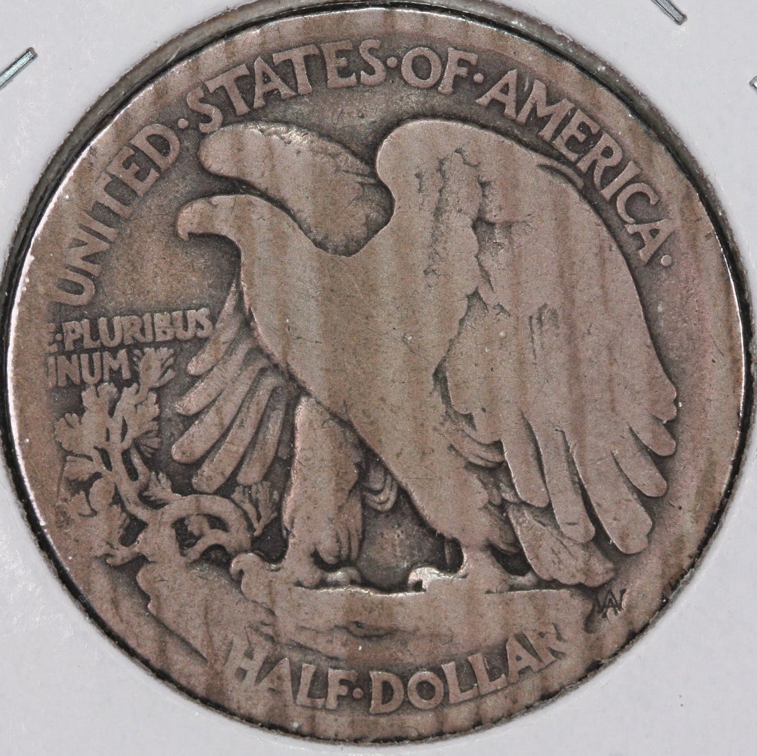 1916-D Walking Liberty Half Dollar, Very Good Circulated Coin, Store #07036