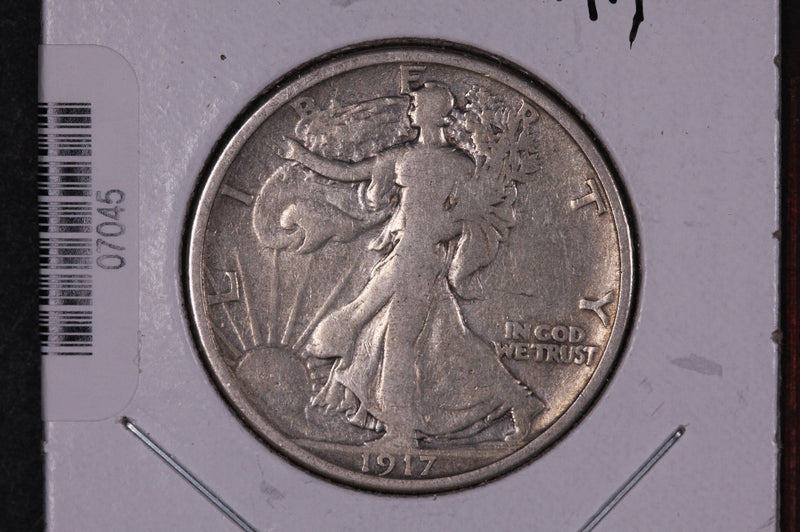 1917 Walking Liberty Half Dollar.  Circulated Condition. Store