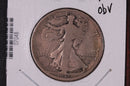 1917-D Walking Liberty Half Dollar, Obv.  Circulated Condition. Store