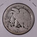 1917-D Walking Liberty Half Dollar, Rev.  Circulated Condition. Store