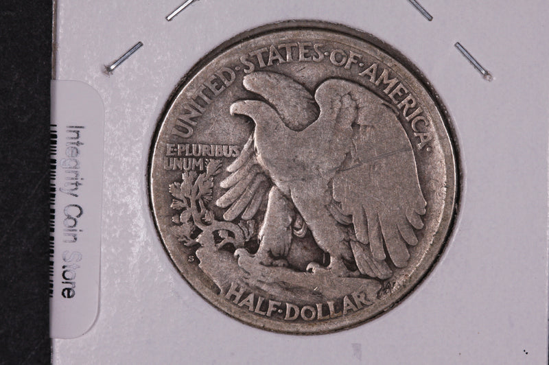 1917-S Walking Liberty Half Dollar, Rev.  Circulated Condition. Store
