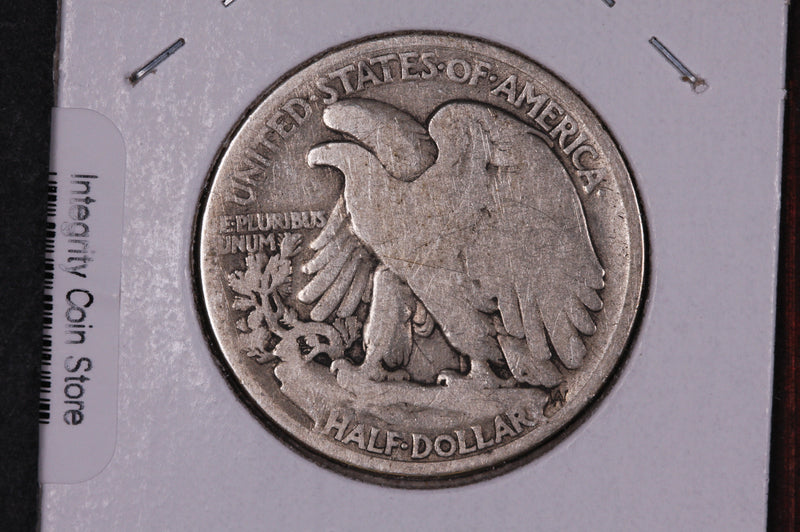 1918 Walking Liberty Half Dollar.  Circulated Condition. Store