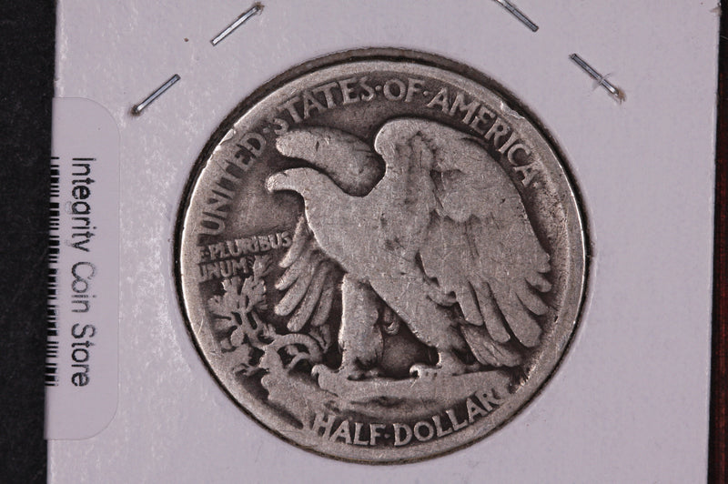 1918 Walking Liberty Half Dollar.  Circulated Condition. Store