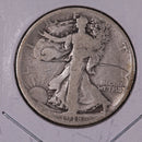 1918-D Walking Liberty Half Dollar.  Circulated Condition. Store