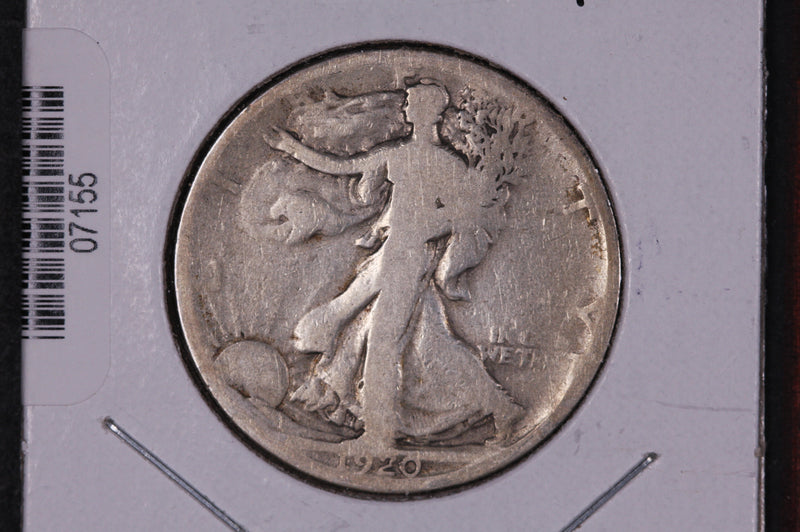 1920-S Walking Liberty Half Dollar.  Circulated Condition. Store