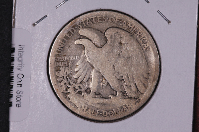 1920-S Walking Liberty Half Dollar.  Circulated Condition. Store