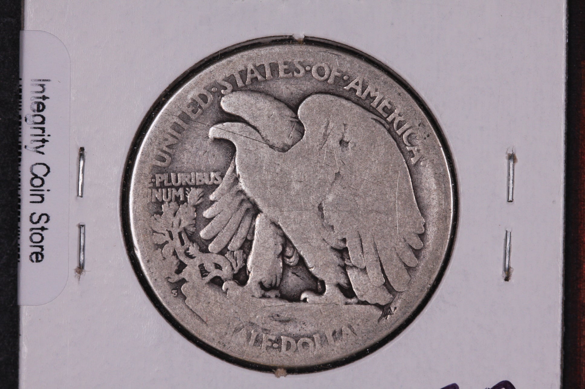 1921-S Walking Liberty Half Dollar.  Circulated Condition. Store #07173