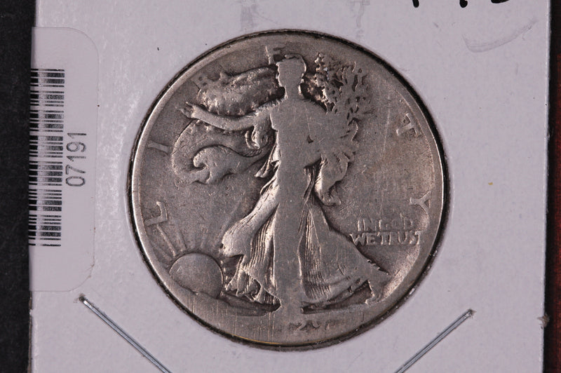 1929-S Walking Liberty Half Dollar.  Circulated Condition. Store