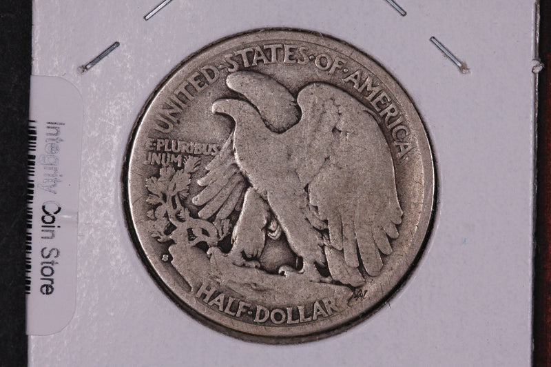 1929-S Walking Liberty Half Dollar.  Circulated Condition. Store
