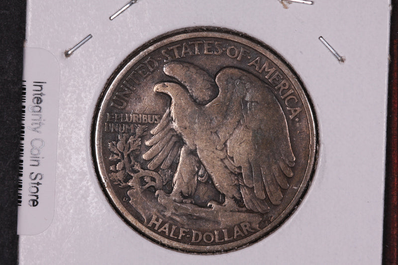 1936-D Walking Liberty Half Dollar.  Circulated Condition. Store